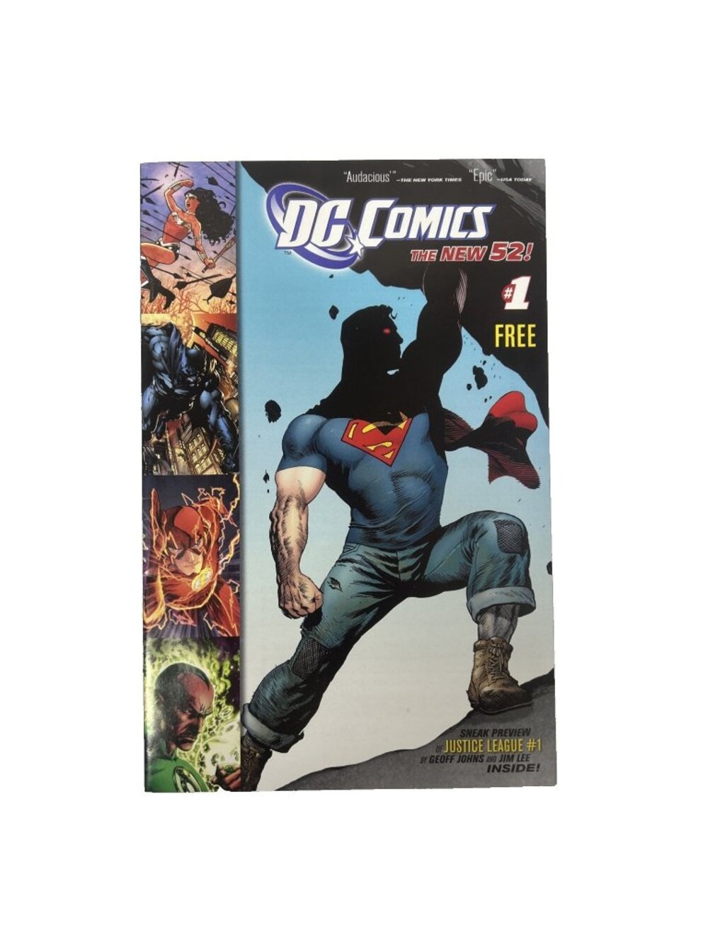 DC Comics Comic Book The New 52 #1 Free Comic Book